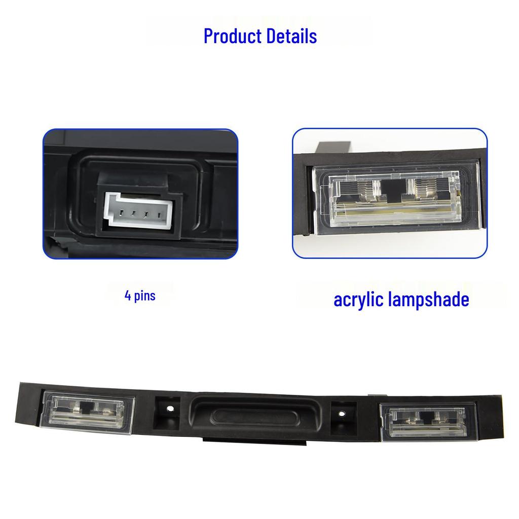 Tailgate Switch for BMW E83 X3 2.5L L6 (2004-2010), Part #51133403611.