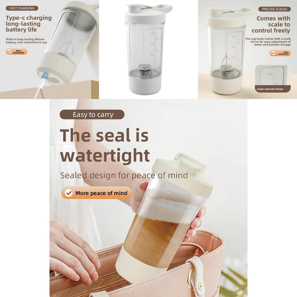 Rechargeable Shake Mixer Cup With Stirring Capabilities For Active Lifestyle