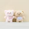 Plush Animal Cute Keyring Pp Cotton Filling Cartoon Style Kids Doll Collector