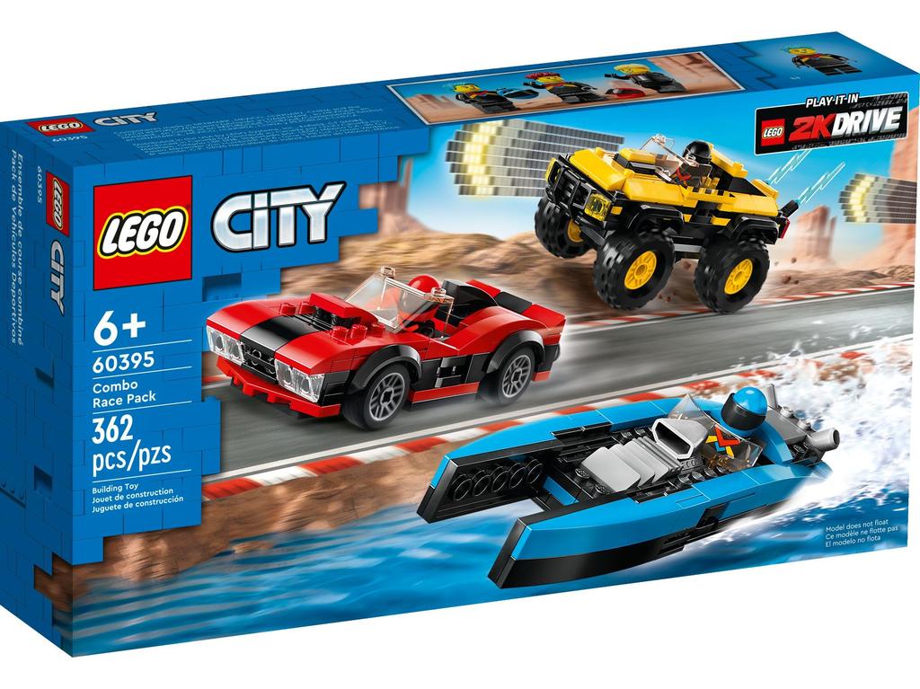 LEGO 60395 Combo Race Pack - New.