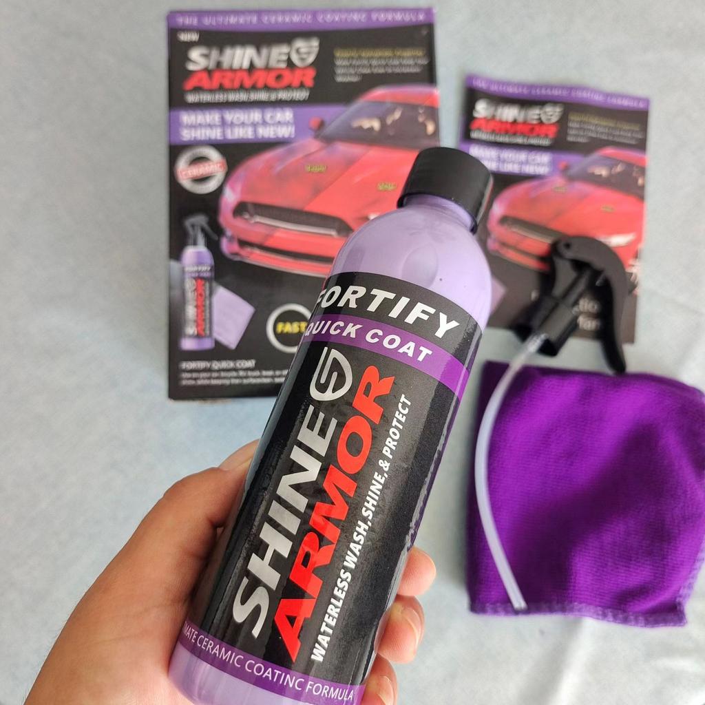 237ml Quick Coating Spray High Protection Shine Armor Ceramic Car Wash Car Shield Coating Cleaning Nano Polishing Paint Wax