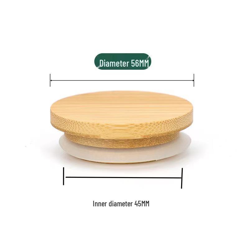 Bamboo Wood Lid for Glass Bottles and Jars