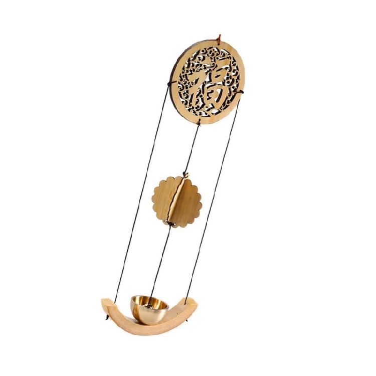 Relaxation Windchimes Door Decors Hanging Bells Handmade Bamboos Craft Easy No Drilling Installation Window Ornament