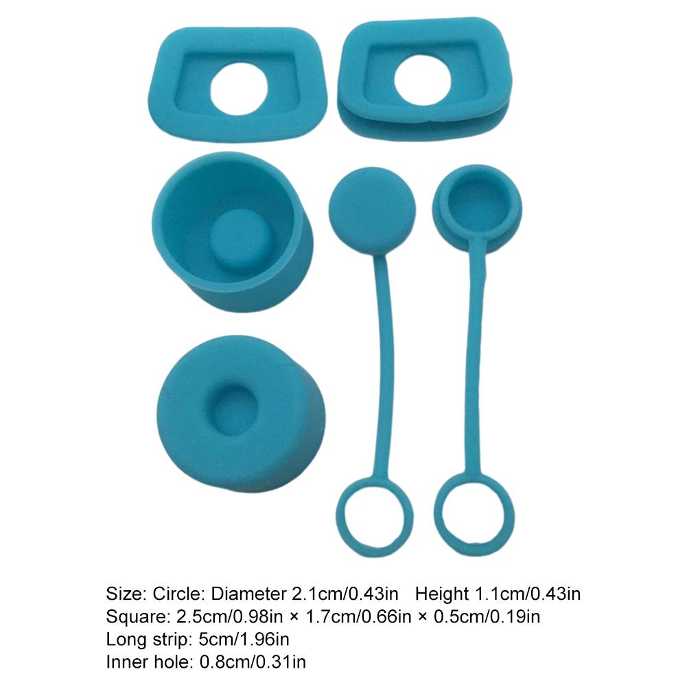 Zestaw 6 szt. zakrętek zapobiegających rozlewaniu do kubka Stanley 1.0 40oz/ 30oz Akcesoria do kubków 2 słomki Pokrywka na korek do wody Korek zapobiegający rozlewaniu i przeciekaniu