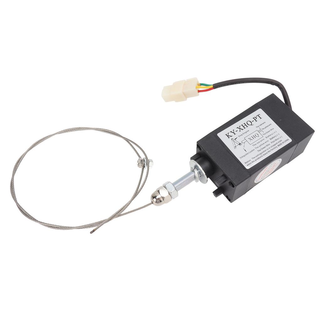 24V Zařízení pro zastavení motoru ABS Nerezová ocel Solenoidový ventil pro zastavení motoru generátoru pro výměnu