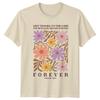 Christian Floral Give Thanks TShirt Forever Psalm 1361