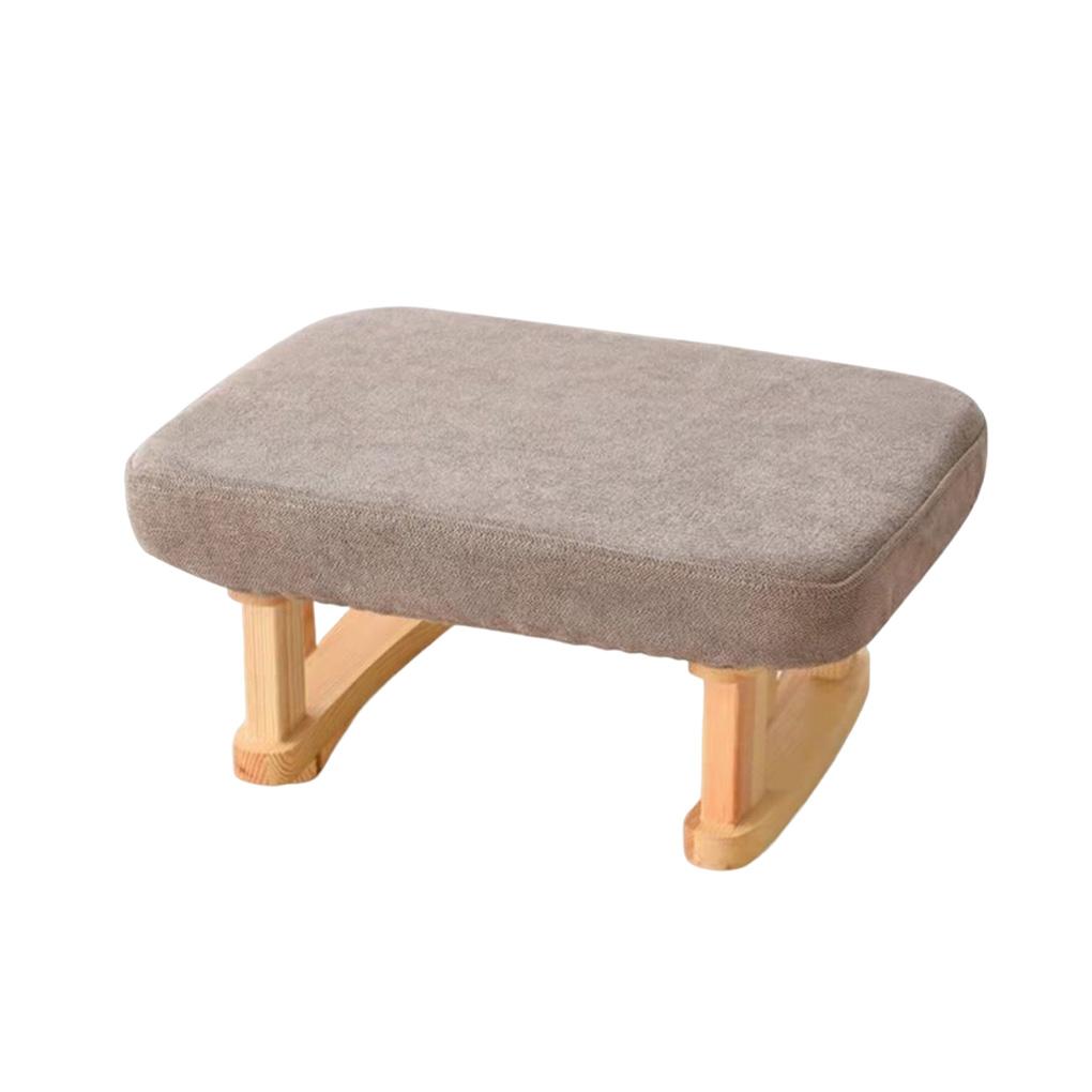 Маленький табурет съемный моющийся сменный прямоугольный нескользящий прочный дышащий стул для гостиной скамейка для обуви 2887₽