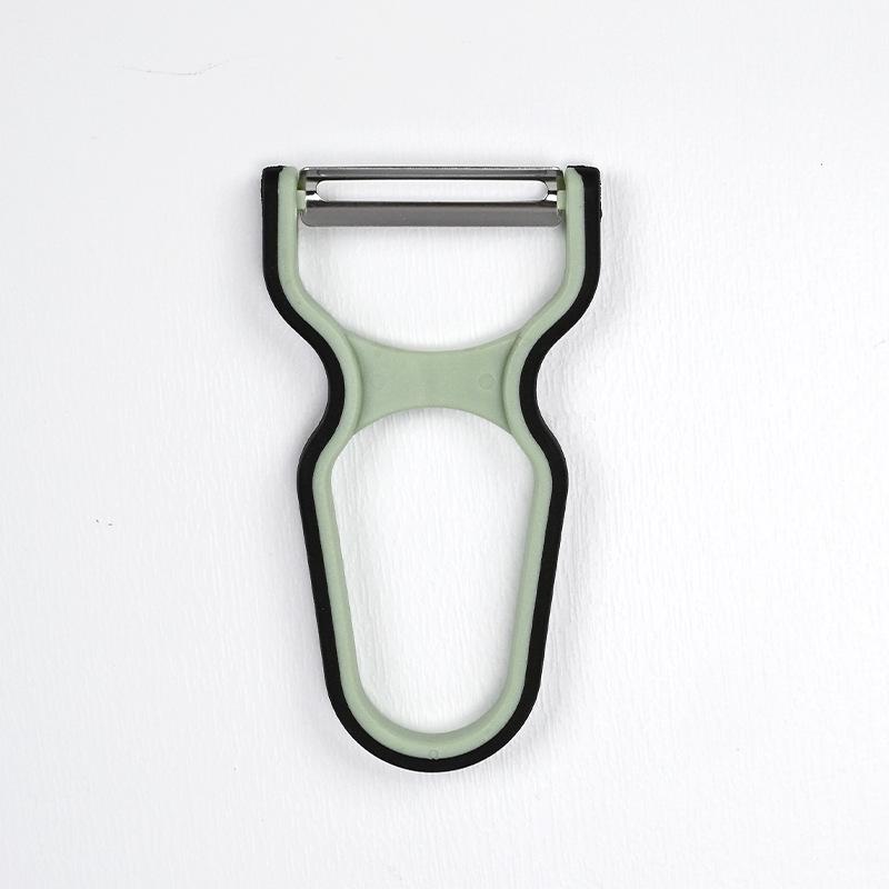 Multifunktionaler Edelstahl Gemüse- und Obstschäler mit Aufbewahrung