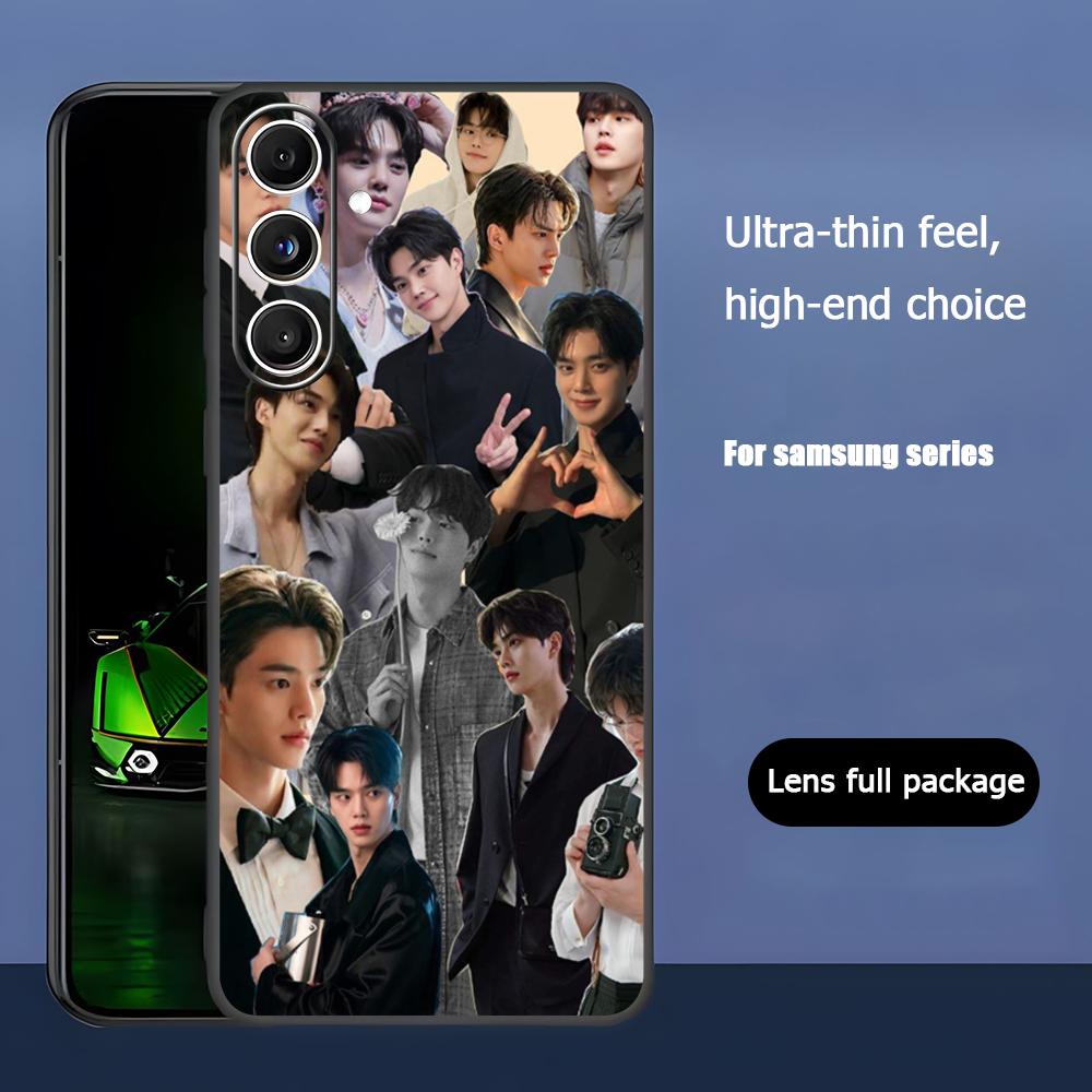 Star S-Song K-Kang Phone Case For Samsung Galaxy S25 S24 S23 S22 S21 S20 Plus Ultra Note20 Soft Black