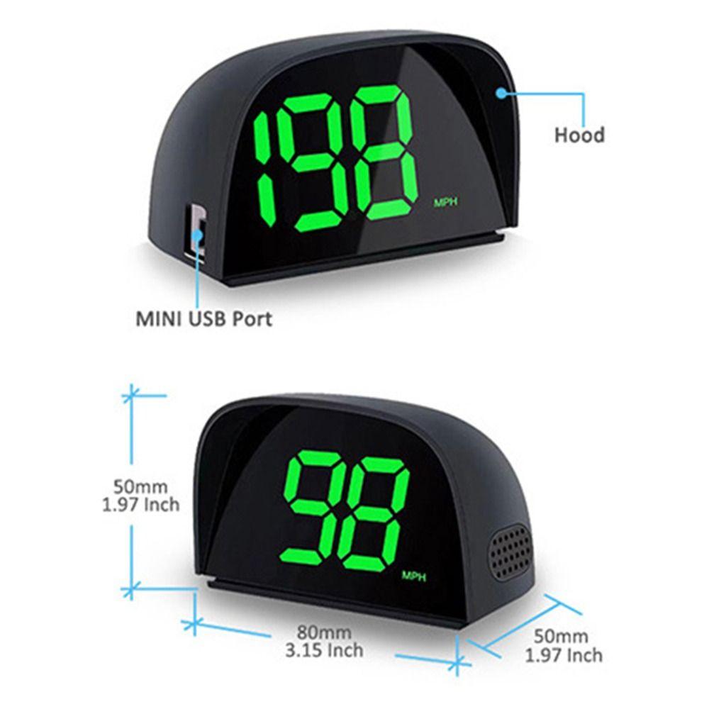 Plug&Play Head Up Display Car Speedometer HUD Vehicle Speed Meter  Speed Meter