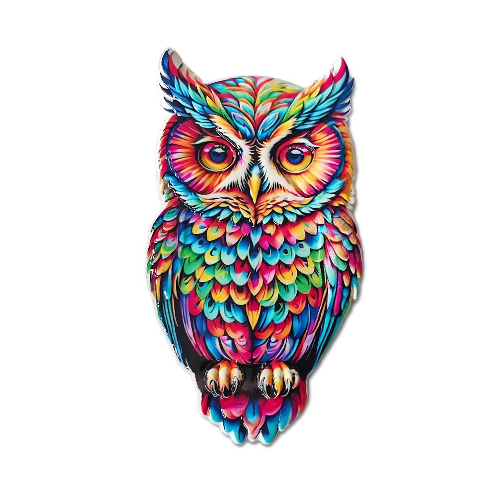 City Souvenir Owl Fridge Magnet - Creative Home Decoration Gift