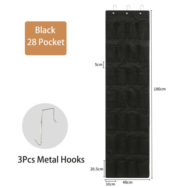 24.12.28 Mesh-Taschen zum Aufhängen an der Wand, Schuh-Organizer, Rack über der Tür, Stoffschrank, Schrank, Kleinigkeiten, Schuh-Aufbewahrungstasche