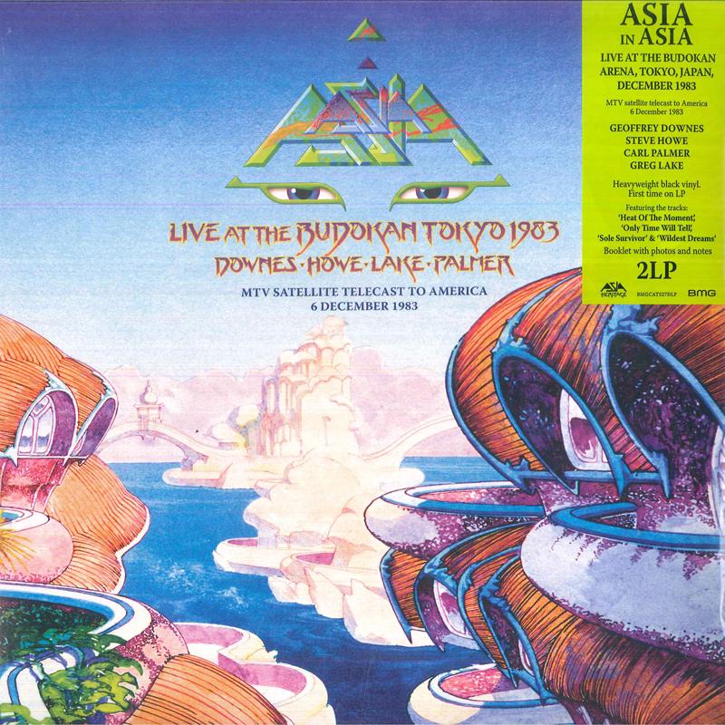 

LP Record ASIA - Live At The Budokan Tokyo 1983 (MTV BMGCAT527DLP BMG 2022 Europe Rock
