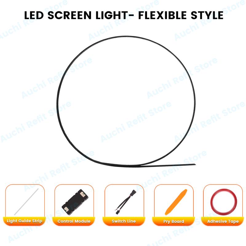LED for BMW Instrument Ambient Lighting for BMW 2/3/4/7 Series X5 X6 X7 M3 M4 G20 G22 G80 G82 Dalian Screen Ambient Lighting