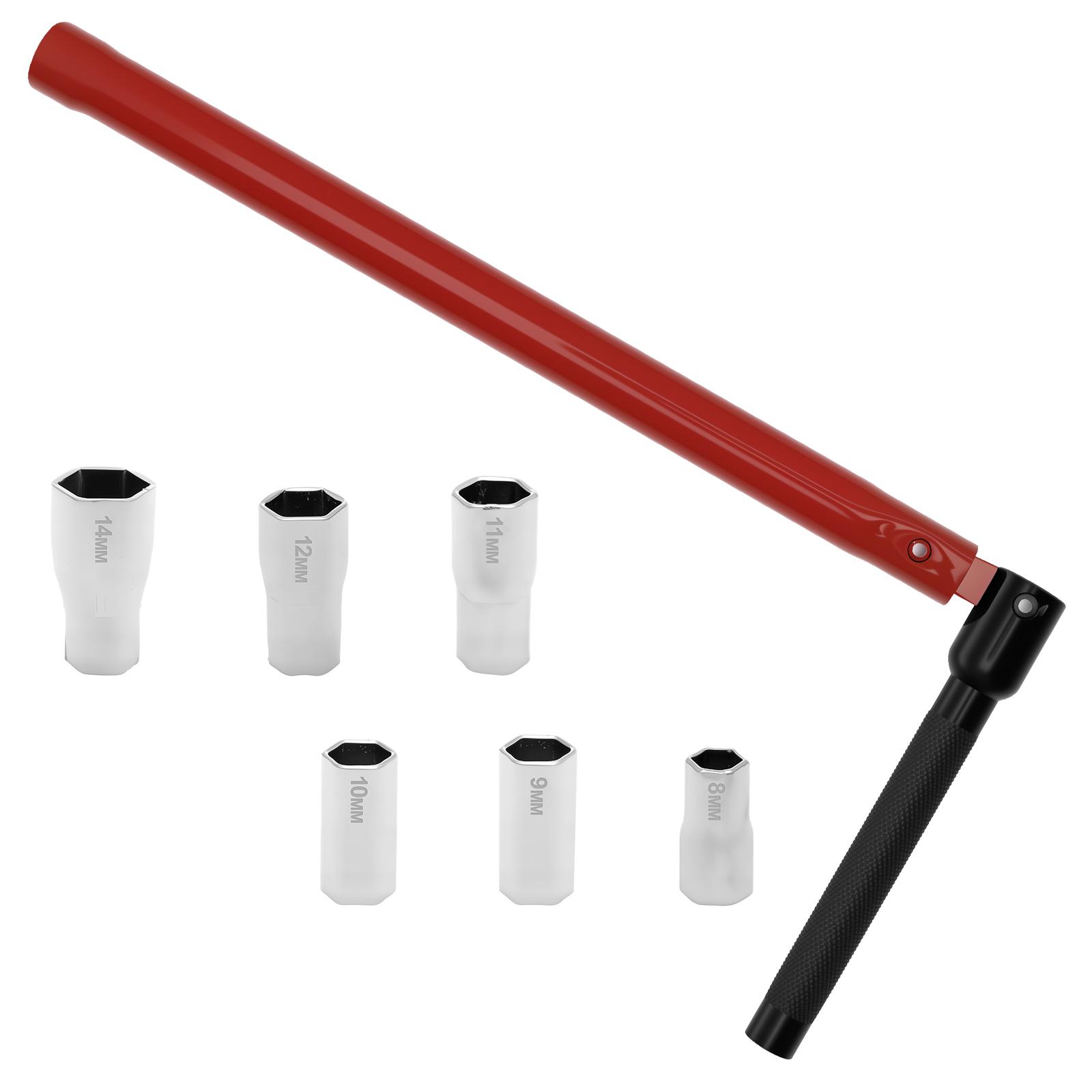 

Wrench Socket Faucet Wrench Carbon Steel Pipe Runner Socket Wrench Installation Durable Hardened Manual Tools