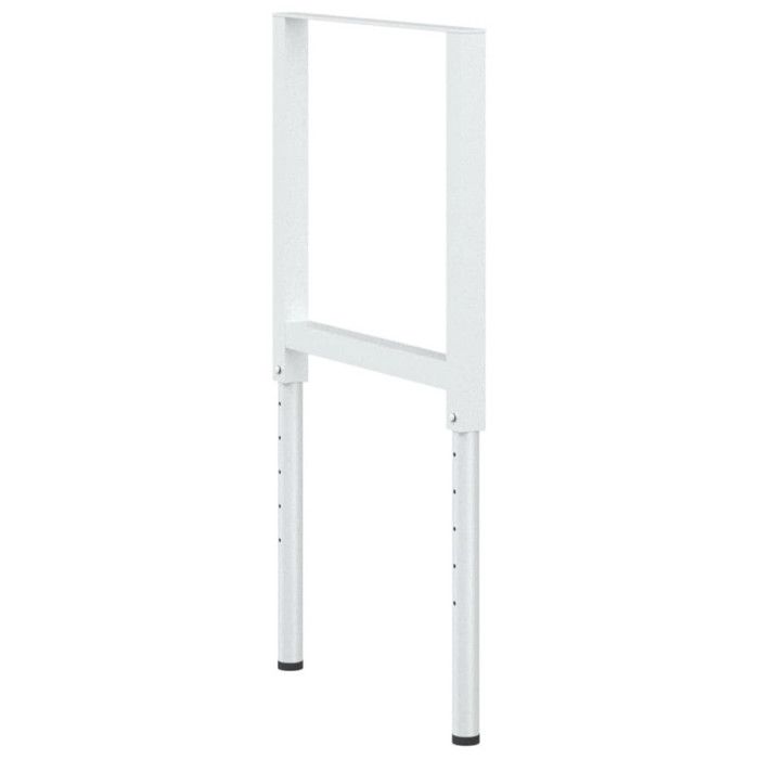 Workbench Frames - vidaXL - 2 Pcs - Metal - 55x(69-95,5) Cm - Adjustable Height