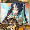 Genshin Impact Xianyun Game Art Flag For Room Dorm Camping Party Hogar Garage Living Room Bedside Wall Decor Banner Gift