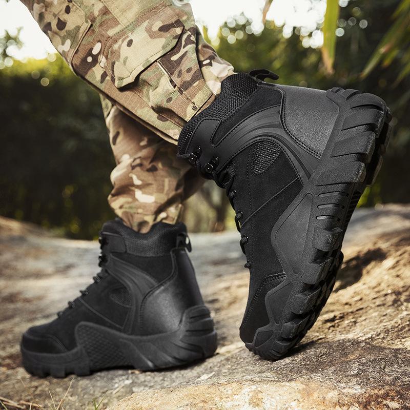E-Commerce neue LOW Kampfstiefel taktische Stiefel Outdoor Wanderschuhe Militärstiefel Herren Sicherheitsstiefel
