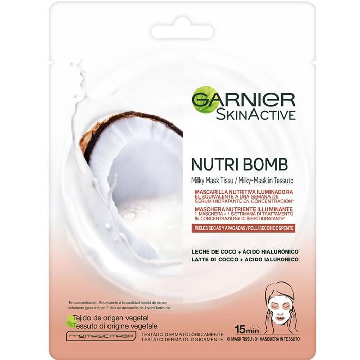 

Garnier SkinActive Nutri Bomb Осветляющая питательная маска 1 шт.