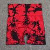 High Waist Seamless Smiling Tie-Dye Yoga Leggings Women Elasticity Slimming Fitness Pants
