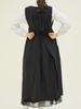 Chikita [Spring 25] Apron Dress (Light Cotton) Black 251209Sbk