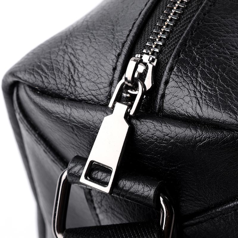 Borsa a Spalla da Uomo per il Lavoro Borsa a Tracolla Multifunzione