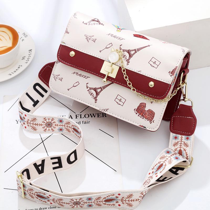 

Women s Fashion Crossbody Bag - Large Capacity, Versatile, Trendy Small Square Shoulder Bag білий