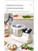 Fully Automatic Small Household Dough Mixer with Intelligent Kneading, Proofing, Beating, and Constant Temperature Fermentation.