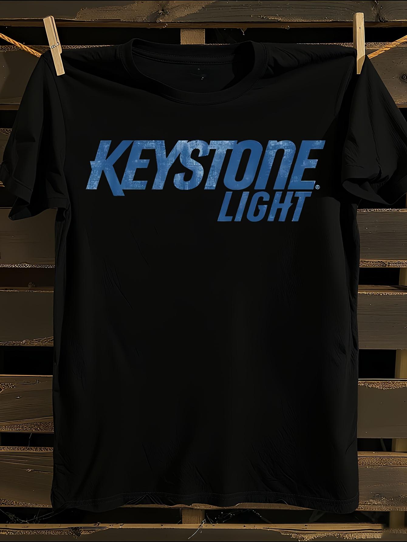 Keystone Light Logo Cotton Tshirt S