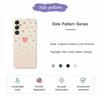 For Samsung Galaxy A16 5G/4G Case Pink Love Pattern Printing Straight Edge TPU Phone Back Cover