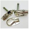 10 PCS 1/4 Inch 6.35mm Right Angle 90 Degree Mono Male Jack Plugs For Headphones