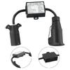 7 Pin to 13 Pin Converter Adapter for Stable Trailer Lighting System Enhanced Driving Safety Secure Brake Light Function