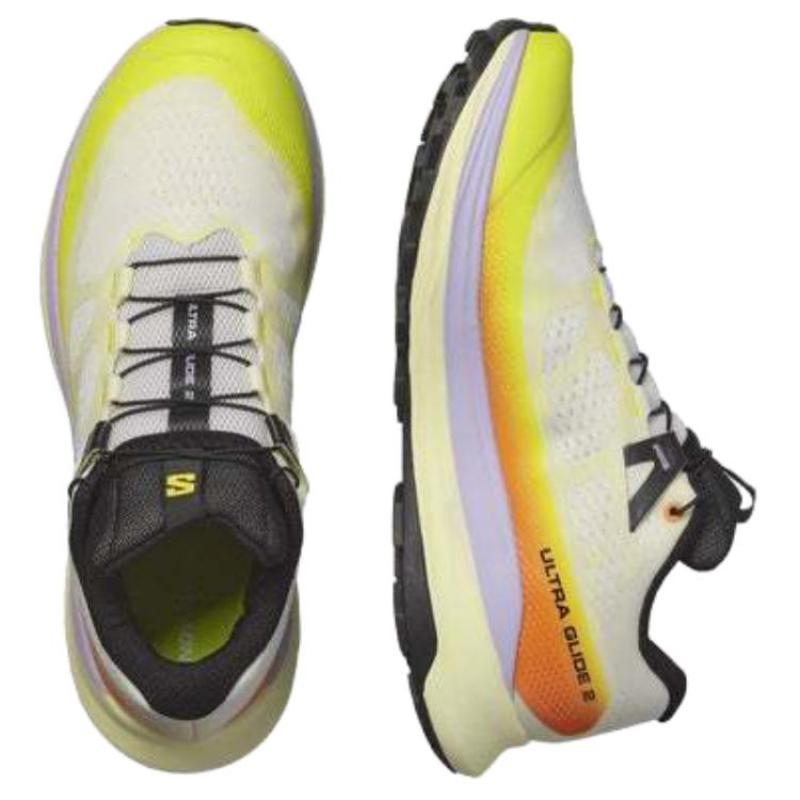 SALOMON Women's Ultra Glide 2 'Vanilla Ice Sulphur Spring' Women's Sneakers L47465100