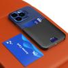 Samsung Galaxy S23+ Blue Leather Wallet Case with Stand & Card Slot