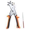 Revolving Punch Plier Leather Hole Punch Set for Belts Watch Bands Straps