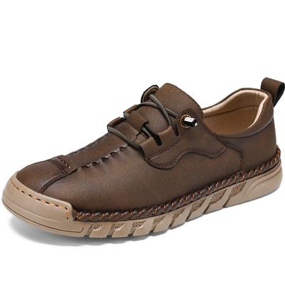 Klassische Lederschuhe Herren Casual Sneakers Handgemacht Outdoor Herren Schuhe Leder Mokassins Mann Flats Schuhe