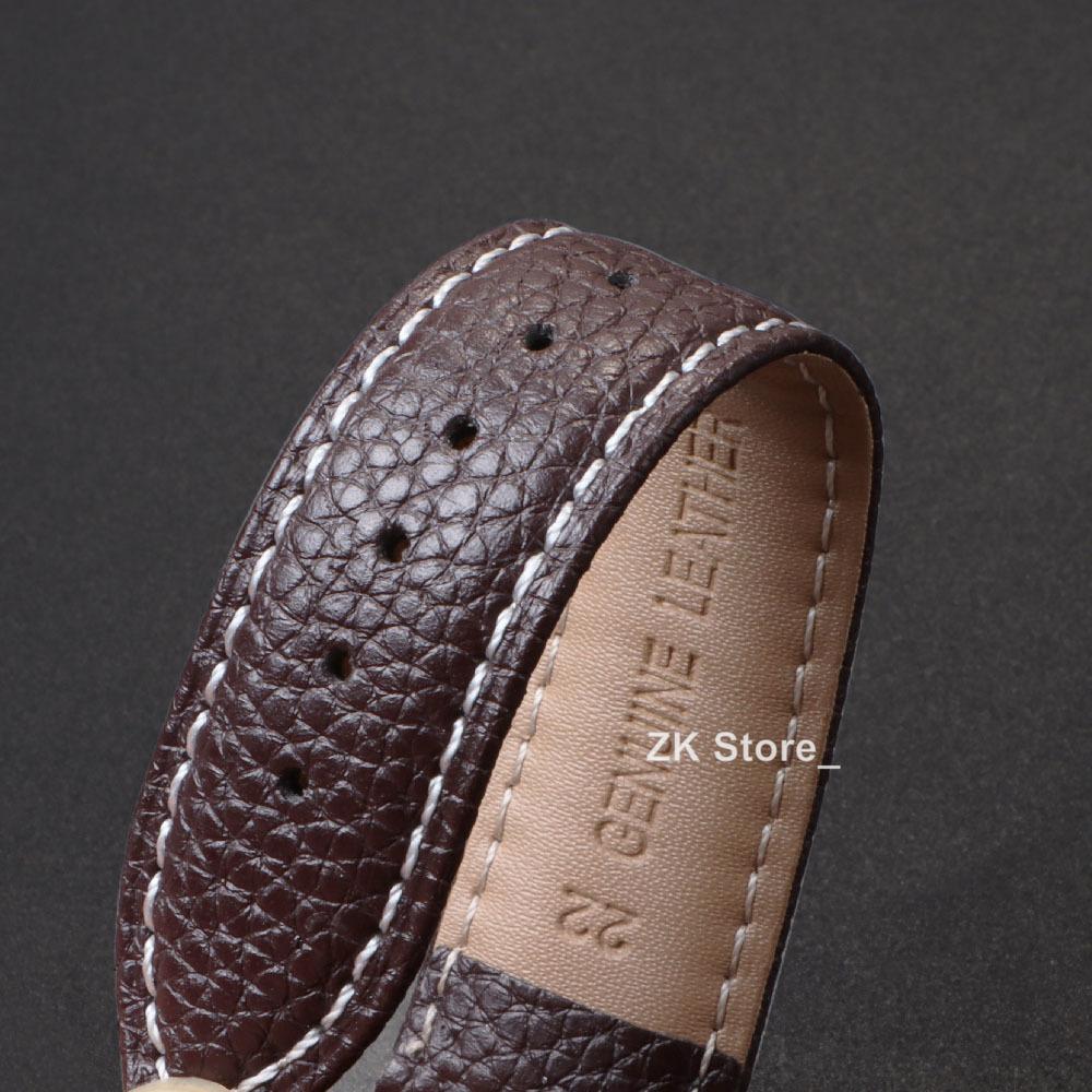 Echt Kalfsleer Horlogeband 18mm 20mm 22mm Horlogeband voor Man Vrouw Hoge kwaliteit Polshorlogeband Solide Gesp Armband
