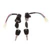 1Set Universal Motorcycle E-Bike Ignition Switch Key With Wire For Motorcycle Electric Bike Scooter Accessories