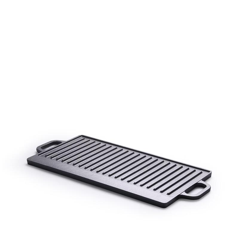 SMVP Cast Iron Striped Grill & Frying Pan