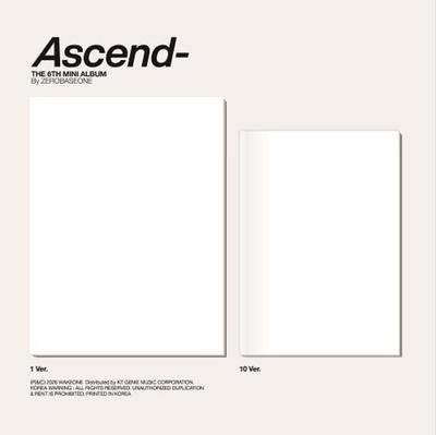 [przedsprzedaż] ZEROBASEONE 6. Mini Album [Ascend-] Wersja Photobook. (1 wersja. & 10 Wersja. Zestaw / Losowy)