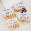 IF ME 48 Pcs Earrings Set Fashion Women Jewelry For Wedding Party Daily Wear Birthday Christmas Gift
