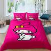 Cartoon My Melody Soft and Comfortable Duvet Cover, Children's Bedding Set Gift, Extra Large Size, Multiple Sizes Available.