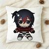 K-Killer Chat Ronin Misaki Double-Sided Printed Square Decorative Cushion Cover For Sofa Living Room Home Decor