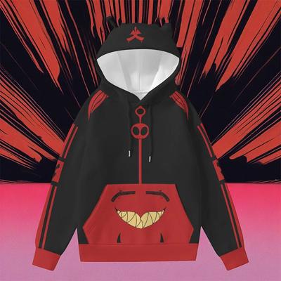 Helluva Boss Cosplay Hoodies Winter Long Sleeve Hooded Sweatshirt Loose Casual Unisex  Streetwear Hip Hop 3D Print Pullover