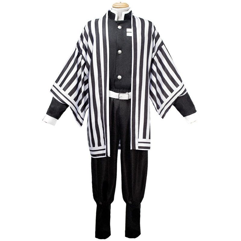 Halloween Demon Slayer Cosplay Costume Demon Slayer Team Kamado Tanjirou Nezuko Zenitsu Cosplay Anime Costume
