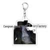 Kpop Demon Hunter Girl Group Keychain: Lumi, Zoe, Mira & Qin Yu Cute Acrylic Schoolbag Pendant