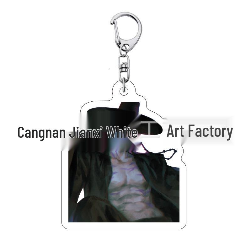 Kpop Demon Hunter Girl Group Keychain: Lumi, Zoe, Mira & Qin Yu Cute Acrylic Schoolbag Pendant
