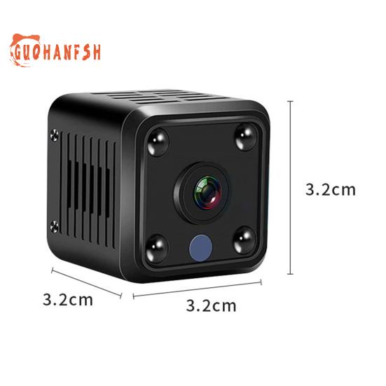 X6 Security Camera - HD-compatible, Motion Detection, Infrared Night Vision, Desktop, 1080P, Wireless Web Camera