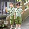 Su Han Tang Kids New Chinese Style Hanfu Performance Set with Pouch