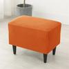 Solid Color Sloping King Back Chair Covers Elastic Polar Fleece Wing Chairs Cover with Seat Cushion Cover Furniture Protector
